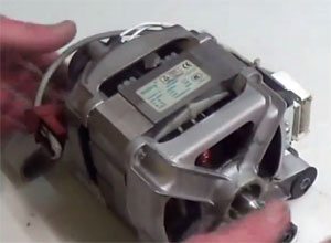 Wasmachine motor