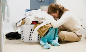 L'article s'est coloré pendant le lavage