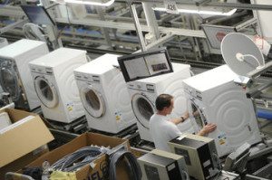 Washing machines factory