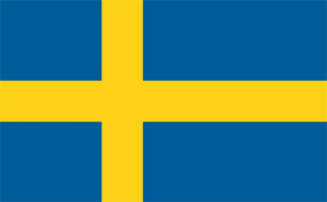 Flagge von Schweden