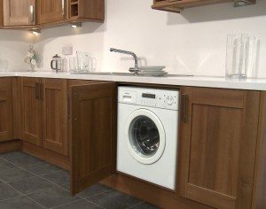 Washing machine in the kitchen - installation features