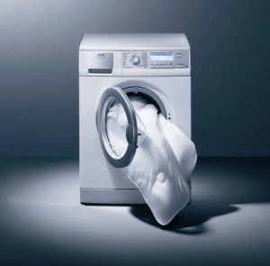 Front loading washing machines