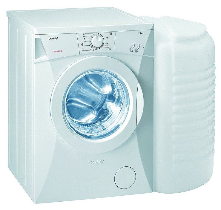 washing machine with tank