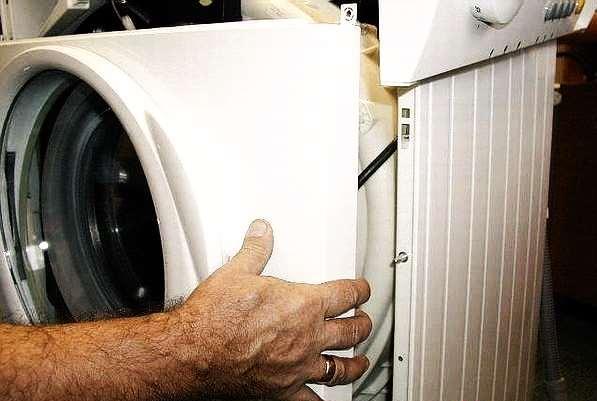 washing machine disassembly