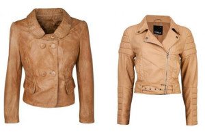 Veste de cuir