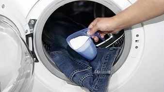 how to wash jeans in a machine