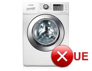 UE error in Samsung washing machine