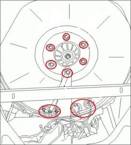 pagpapalit ng mga bearings sa isang washing machine