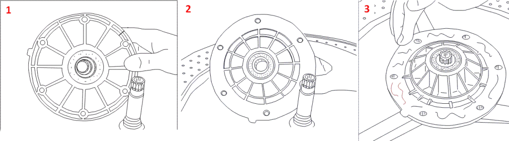 changer les roulements dans une machine à laver