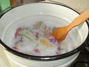 washing with soda