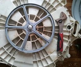 washing machine tub pulley