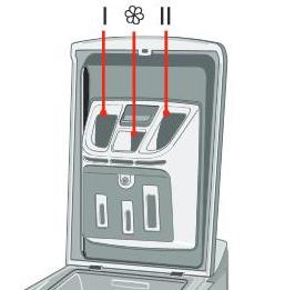 Bosch vaskemaskine pulverbeholder