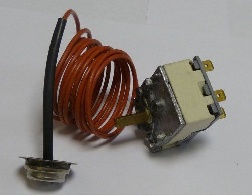 gasfylld tvättmaskin temperatursensor