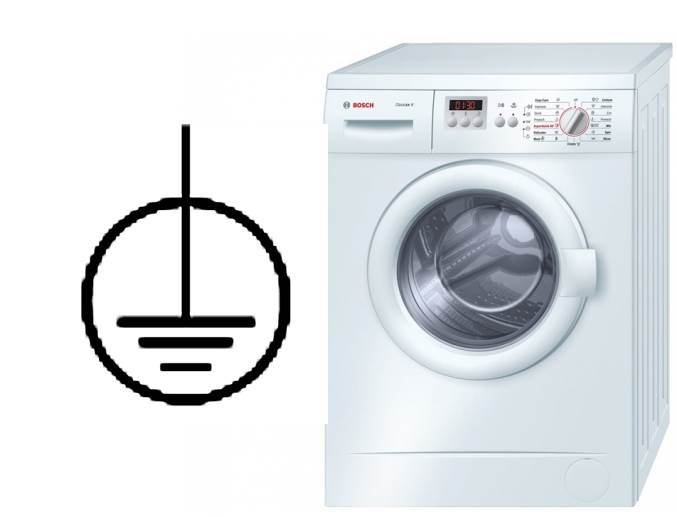 washing machine grounding