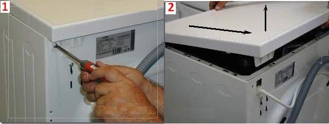 washing machine top cover