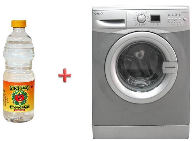 cleaning a washing machine with vinegar