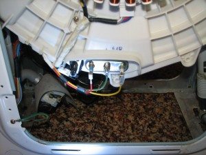 heating element in the washing machine