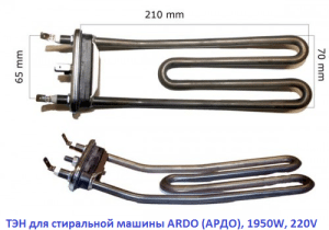 Element calefactor per a rentadora Ardo