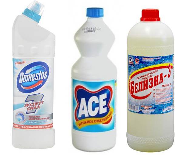 mga disinfectant na may chlorine