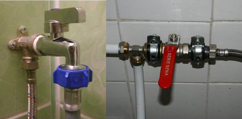 water supply tap for washing machine