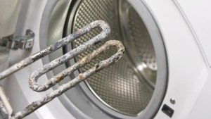 limescale in the washing machine