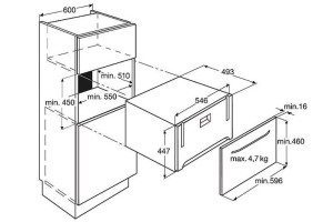 dimensions des lave-vaisselle encastrables