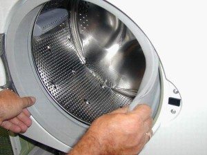 replacing a cuff in a washing machine