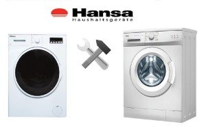 Troubleshooting of Hansa washing machines