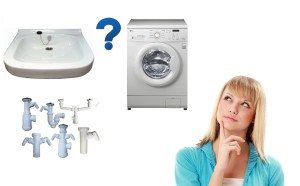 Is it possible to place a sink above a washing machine?