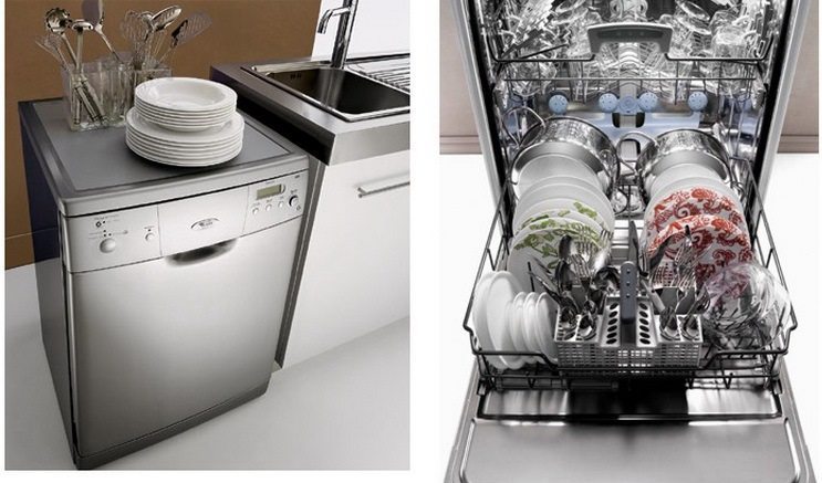 freestanding dishwasher