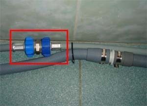 extended inlet hose