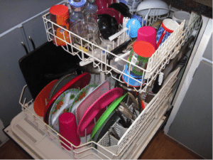 unang paggamit ng dishwasher