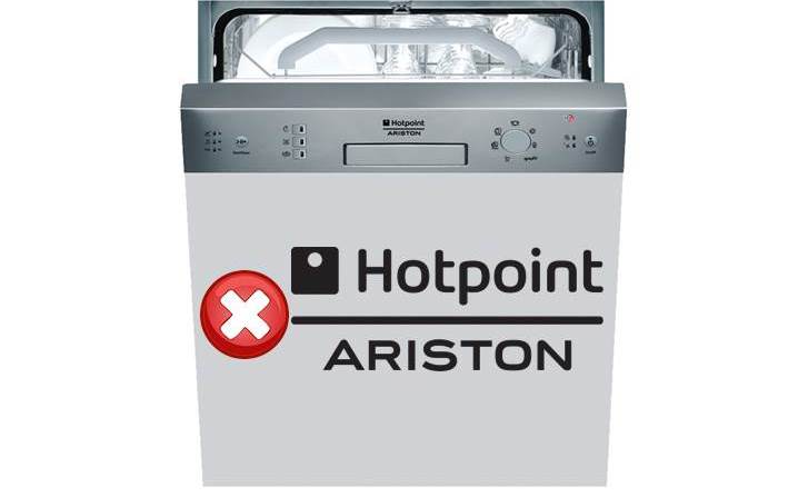 Ariston dishwasher error codes