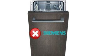 Siemens dishwasher error codes