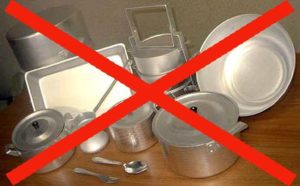 Why can't you wash aluminum cookware in the dishwasher?