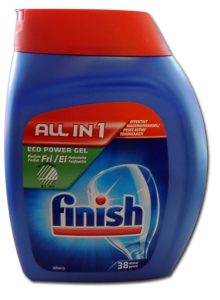 Gel Finish para sa dishwasher