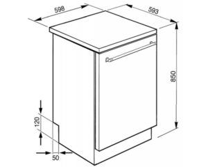 dishwasher dimensions