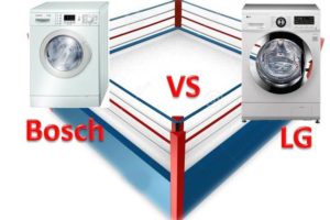 Alin ang mas mahusay: Bosch o LG washing machine?