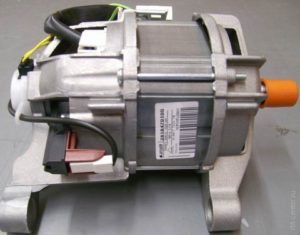 What is the power of the washing machine motor?