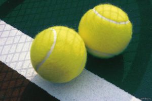 balles de tennis pour se laver