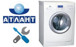 Malfunctions of the Atlant washing machine