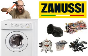 Zanussi çamaşır makinesinin sökülmesi