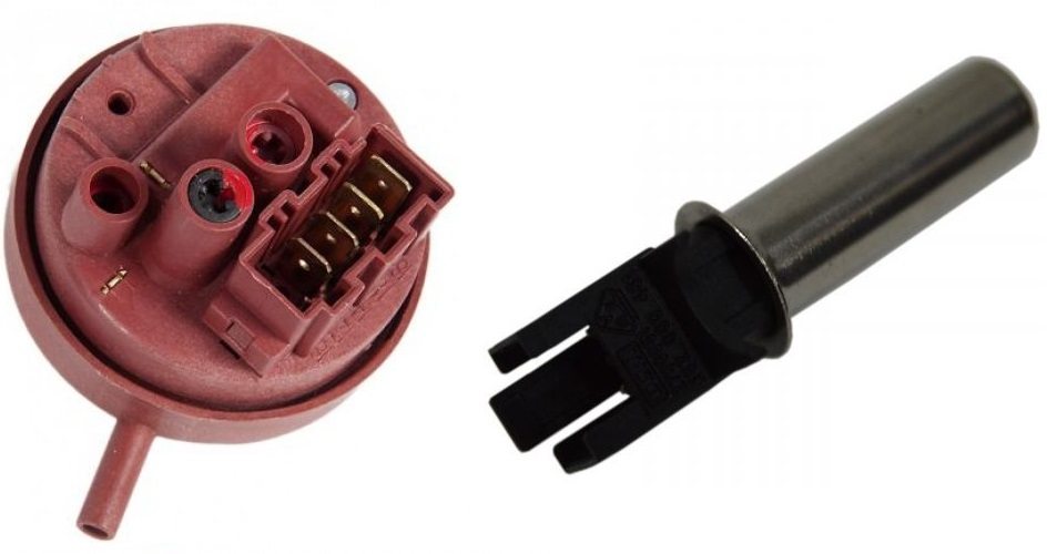 pressure switch and temperature sensor