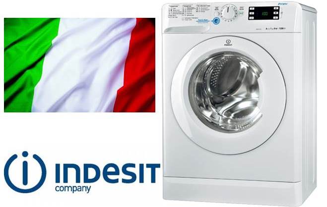 oorsprong van Indesit-wasmachines