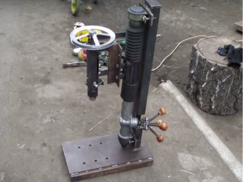 drilling machine bed