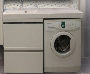 cabinet for washing machine