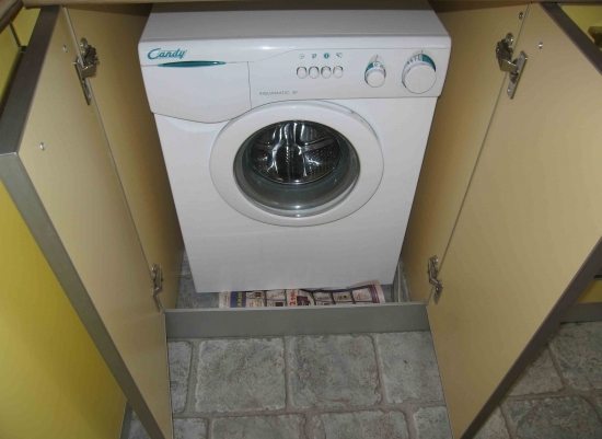 cabinet for washing machine