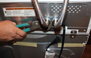 connection to hot water