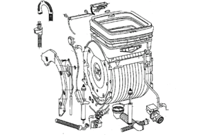 washing machine disassembly