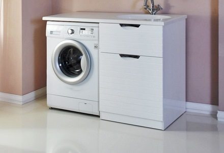 floor cabinet with sink